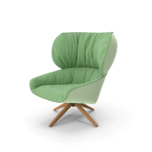 Modern leather accent